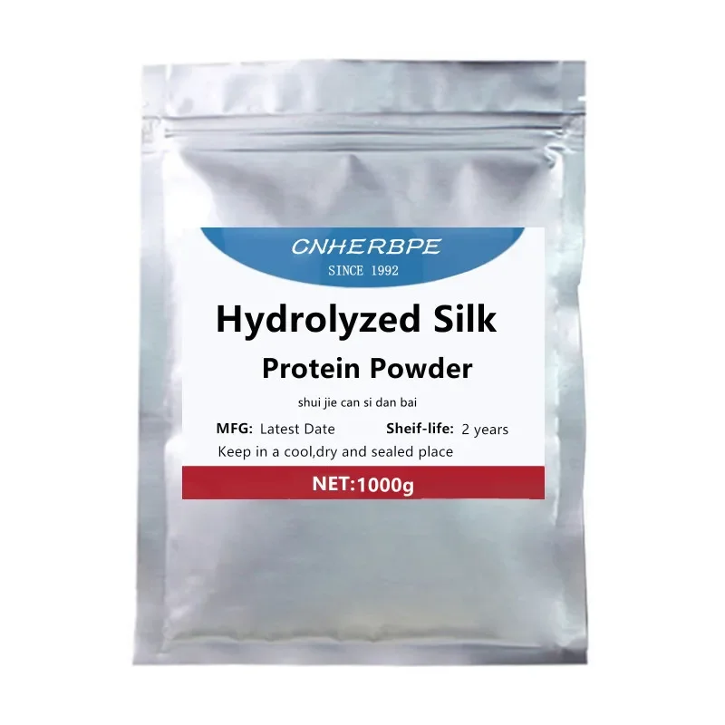 

50-1000g ISO Certification Natural Hydrolyzed Silk Protein