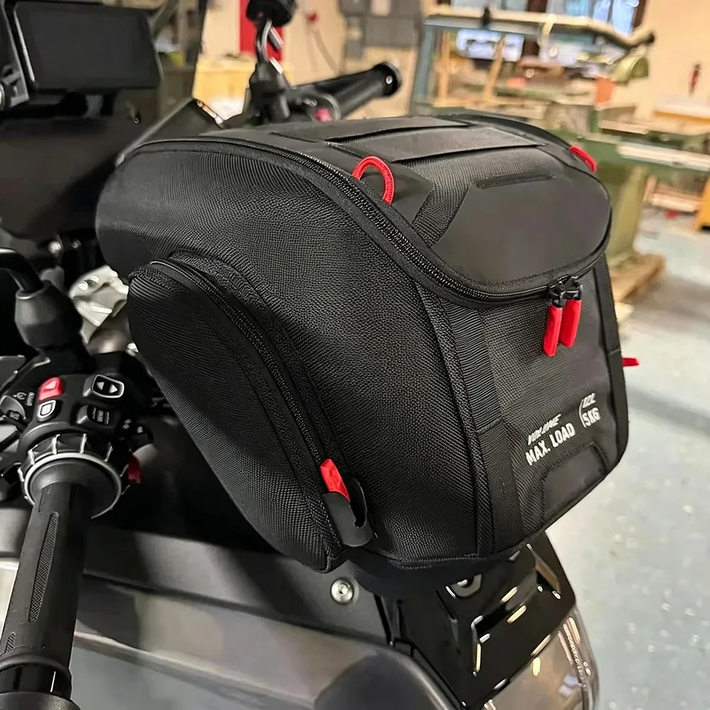 Motorcycle Tank Bag 12L Luggage Waterproof Backpack Quick release tank bag For R1300GS ADV  1300GS Adventure 2024 2025