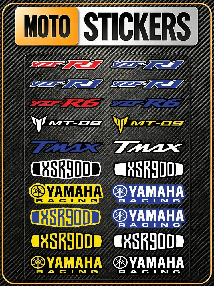 

For Yamaha Durable Waterproof Reflective Decor Sticker Scratch Cover For Motorcycle Car Helmet Fridge Accessories