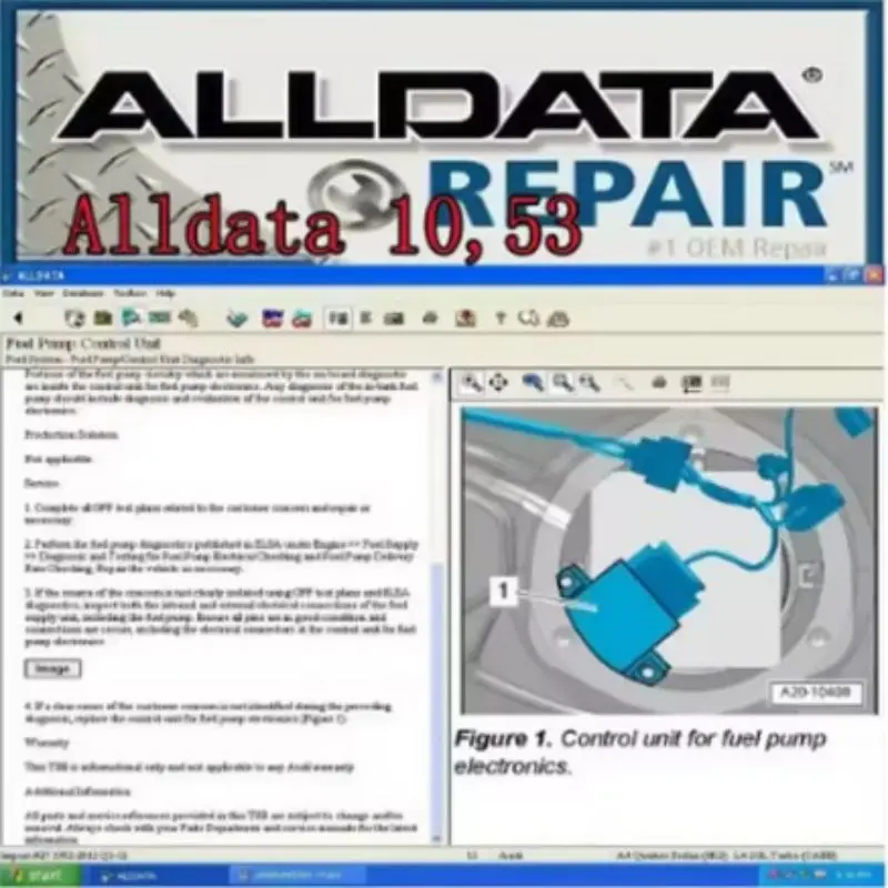 

Alldata 10.53 2025 Car Repair Software, Wiring Diagram Car Software