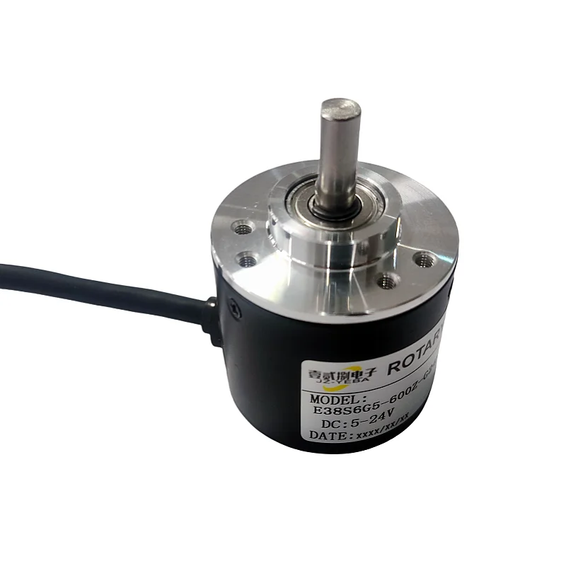 Codificador rotativo fotoelétrico incremental de 600 pulsos DC5-24V substituição para codificador E6B2-CWZ6C 600p/r novo codificador incremental