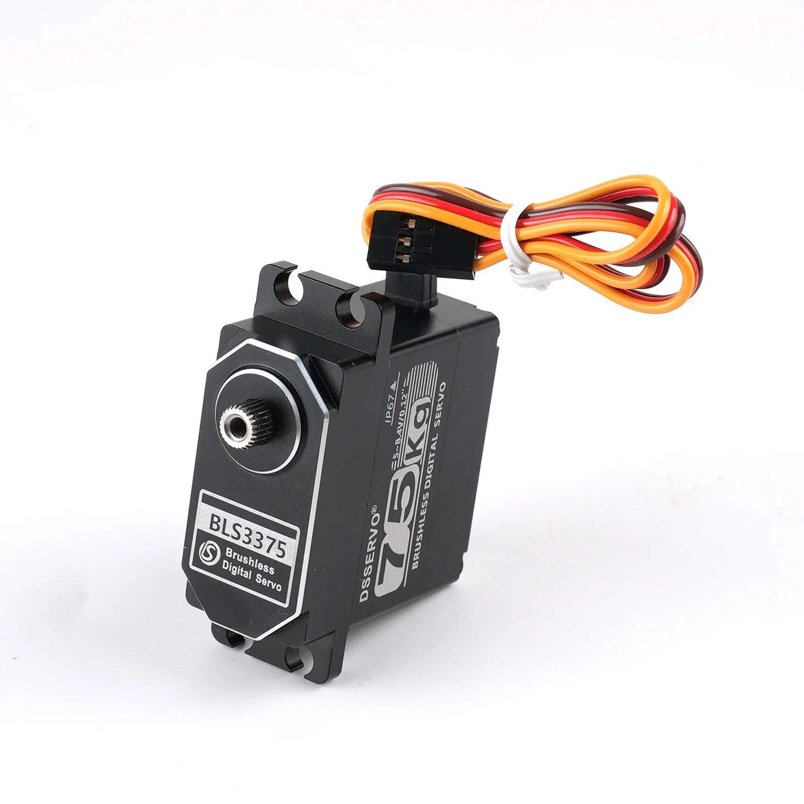 オールメタル 75Kg DS3375 デジタルサーボ ハイパワー 180/270/360度 ブラシレスモーター IP67 サーボ DIYパーツ RCロボットカーモデル用