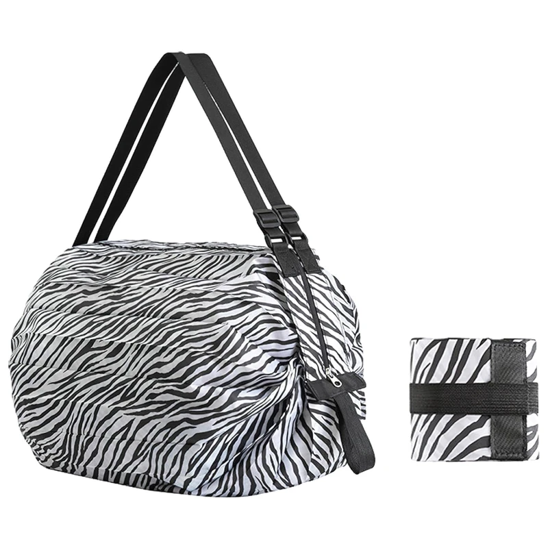 Faltbare Einkaufstasche, wasserdicht, für Reisen, tragbare Aufbewahrungstasche, Strandtasche, Supermarkt, Lebensmittelgeschäft, Einkaufstasche