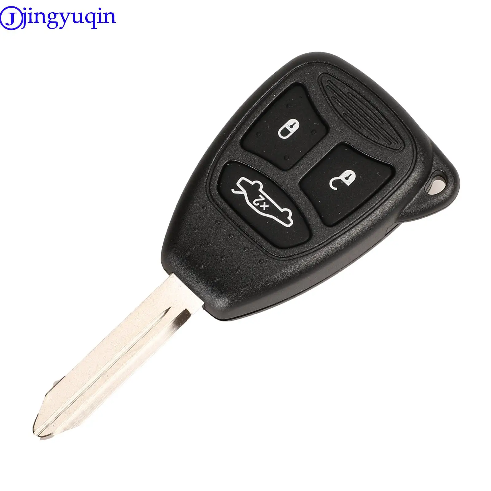 jingyuqin 2/3/4 Buttons Remote Car Key Shell Case Fob For Dodge Jeep Commander Grand Cherokee Chrysler Aspen 300