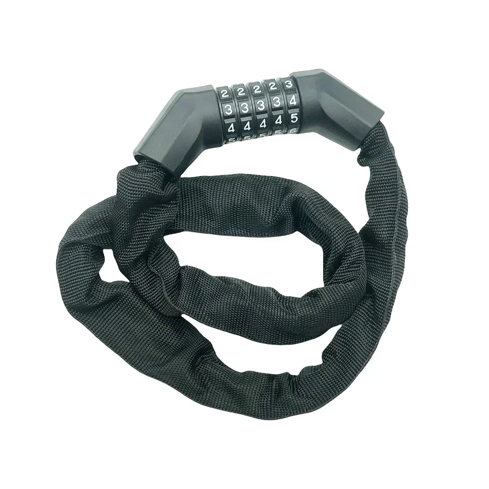 90CM Bike Chain Lock MTB Road Bike Anti-theft Safety Password Bicycle Locks for Scooter Motorcycle Bike Accessories