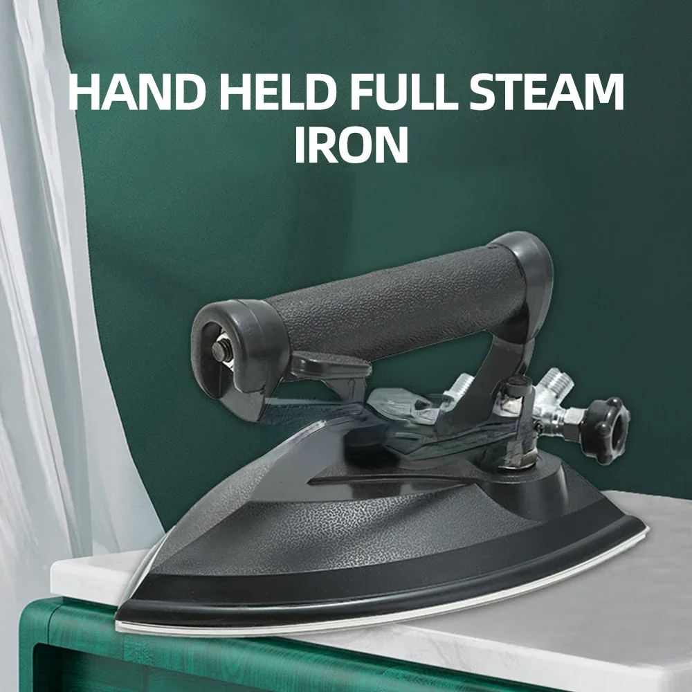 Industrial Stainless Steel Iron, Semi-Automatic Handheld Steam Iron, Dedicated to Boilers in Hotel Dry Cleaning Shops Factory