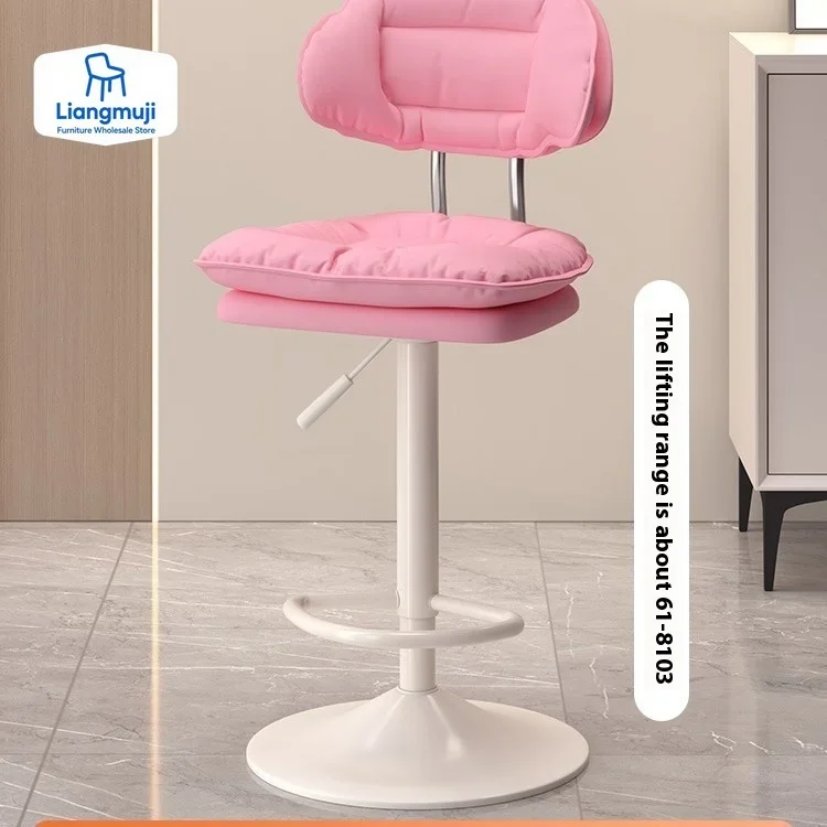 인체공학적 고대 바 의자 북유럽 디자이너 럭셔리 아메리칸 바 의자 편안한 창의적 맞춤형 금속 바네타 가구