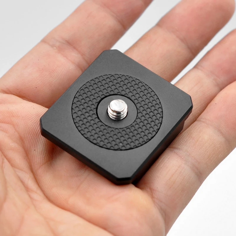 Быстроразъемная пластина-адаптер для аккумулятора с V-образным креплением, портативная однопанельная винтовая отверстие 1/4 дюйма для аксессуаров для камер подвески