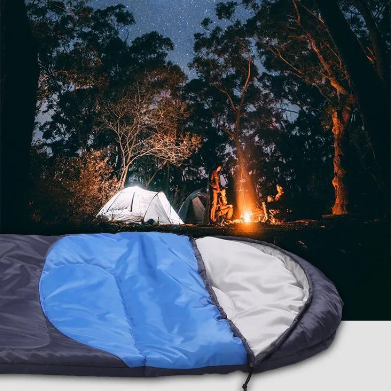 Envelope Sleeping Bag Four Seasons Outdoor Camping Camping Travel Splicing Sleeping Bag Hotel Dirty Lunch Break