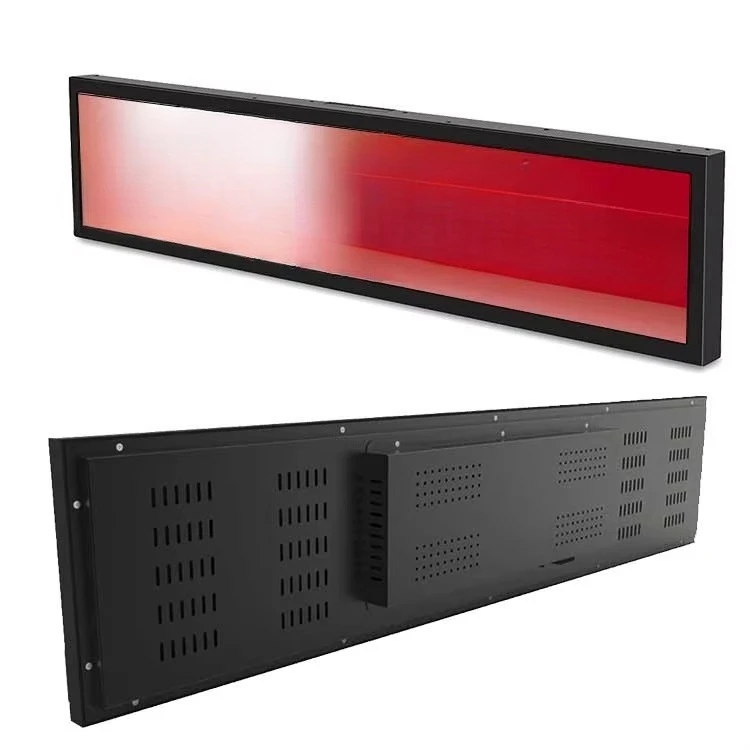 

36,5-дюймовый ультраширокий LCD-дисплей с расширенным меню, цифровой медиаплеер для рекламных вывесок