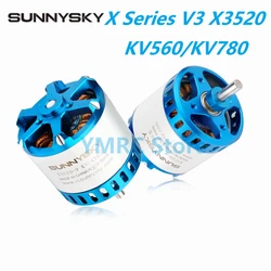 SunnySky X Series V3 X3520 KV560/KV780 Brushless Motors for 50E 3D 3A Fixed Wing Drone Airplane