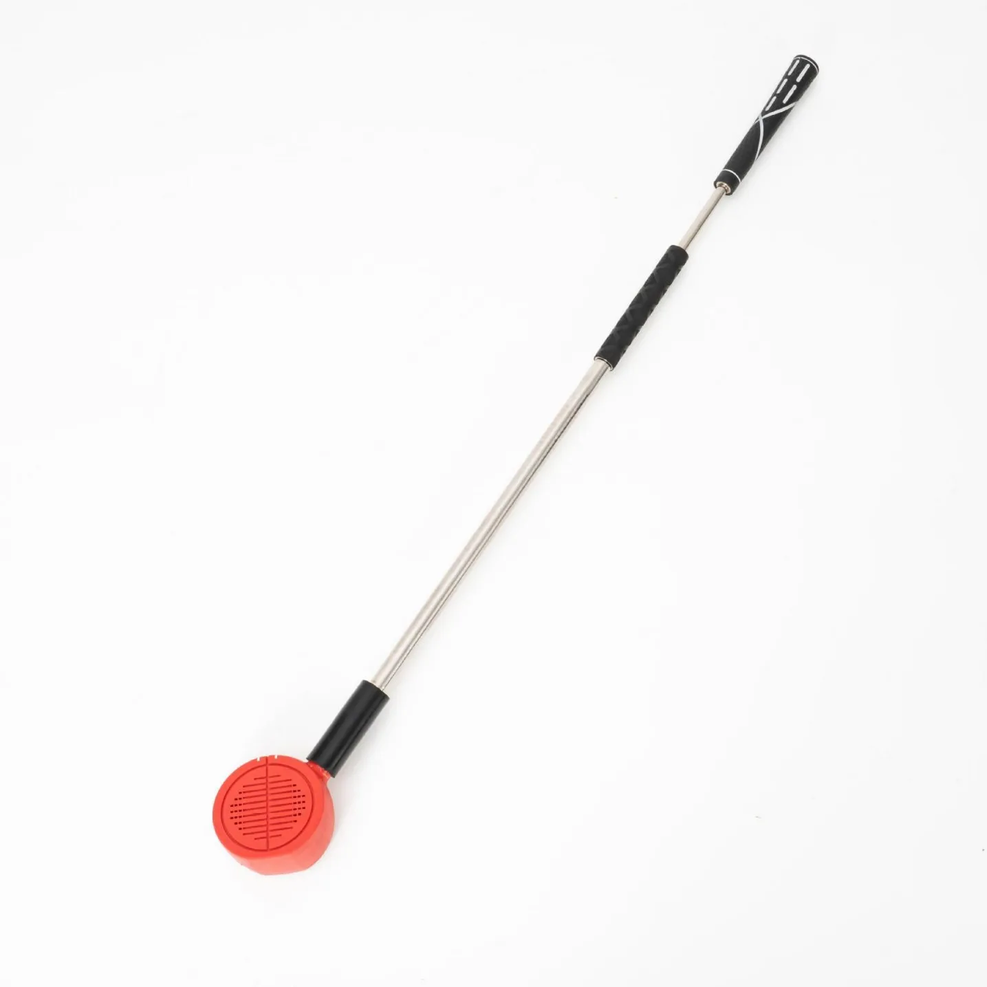 Golf swing mooncake head practitioner, non-slip grip swing stick