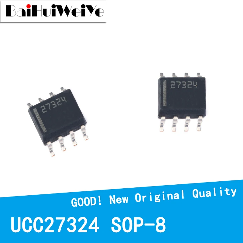 

10PCS/LOT 27324 UCC27324 UCC27324DR SOP-8 SOP8 SMD High-Performance Resonant Mode Controller New Good Quality Chipset