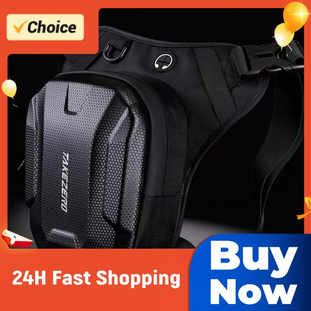 

Motorcycle Drop Leg Bag Adjustable Bicycle Thigh Belt Bag Large Capacity Cycling Crossbody Bag for Outdoor Sports Ride