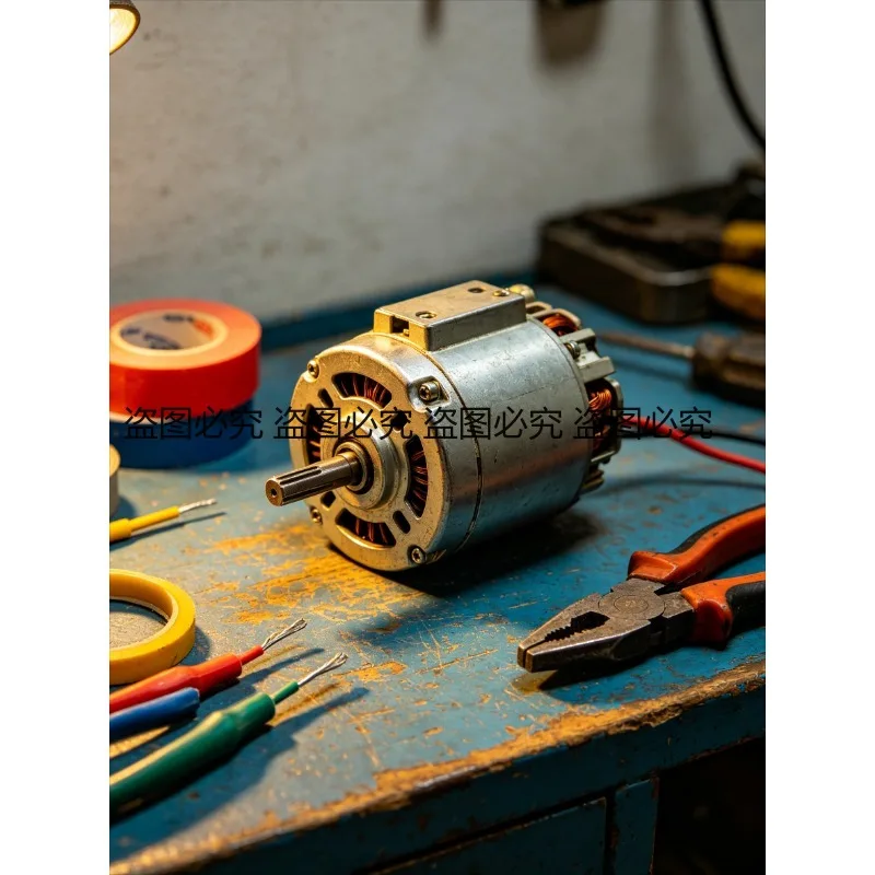 Remote Control Wall Fan Motor Pure Copper Wire 3 Speed Synchronous Swing Motor