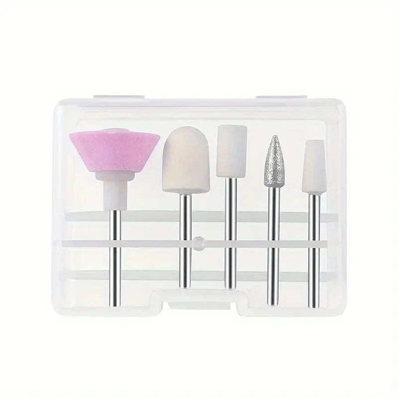 5 قطعة/المجموعة مسمار لقمة ثقب رأس مطحنة هلام مسمار الحفر قاطعة المطحنة مجموعة تشذيب الأظافر مسمار ماكينة الطحن الكهربائية الملحقات #1