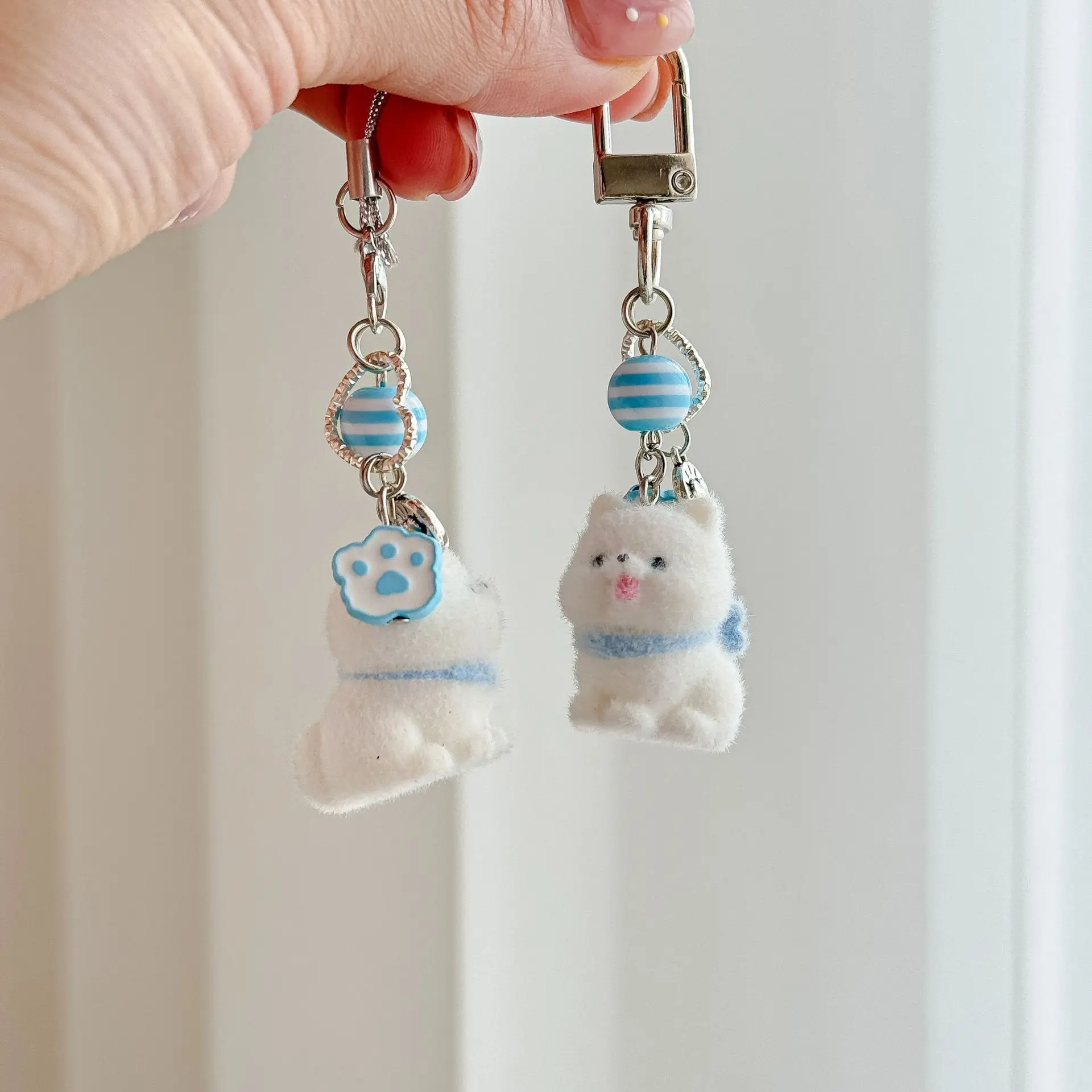 لطيف ساموا حزام الهاتف قلادة آيفون حالة Kawaii المفاتيح الحبل شنقا حبل فتاة هدية ملحقات الهاتف