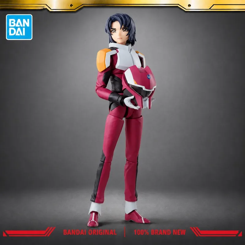 En Stock, Figura de Acción Original Bandai S.H. Figuarts Gundam GQuuuuuu Athrun Zala, Modelo en Caja, Personajes de Anime, Nuevo