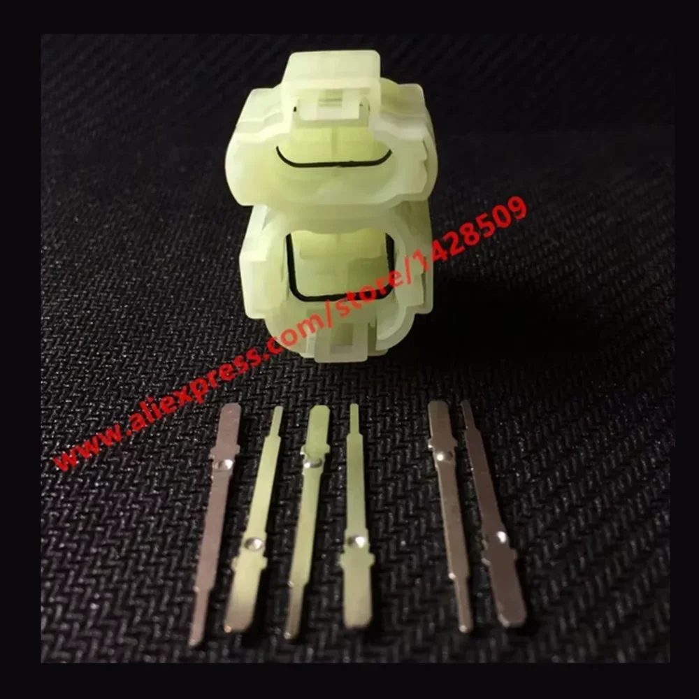 1 Set Auto Cable Male Harness Connector 6 Pin Socket