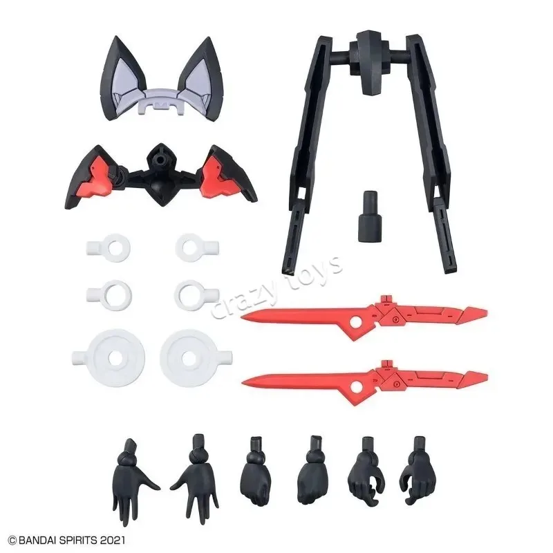【In Stock】Bandai Genuine 30MS SIS-K00 Micolulu Color B 30 Minutes Sisters Model Kit Anime Girls Action Figure Christmas Toy Gift