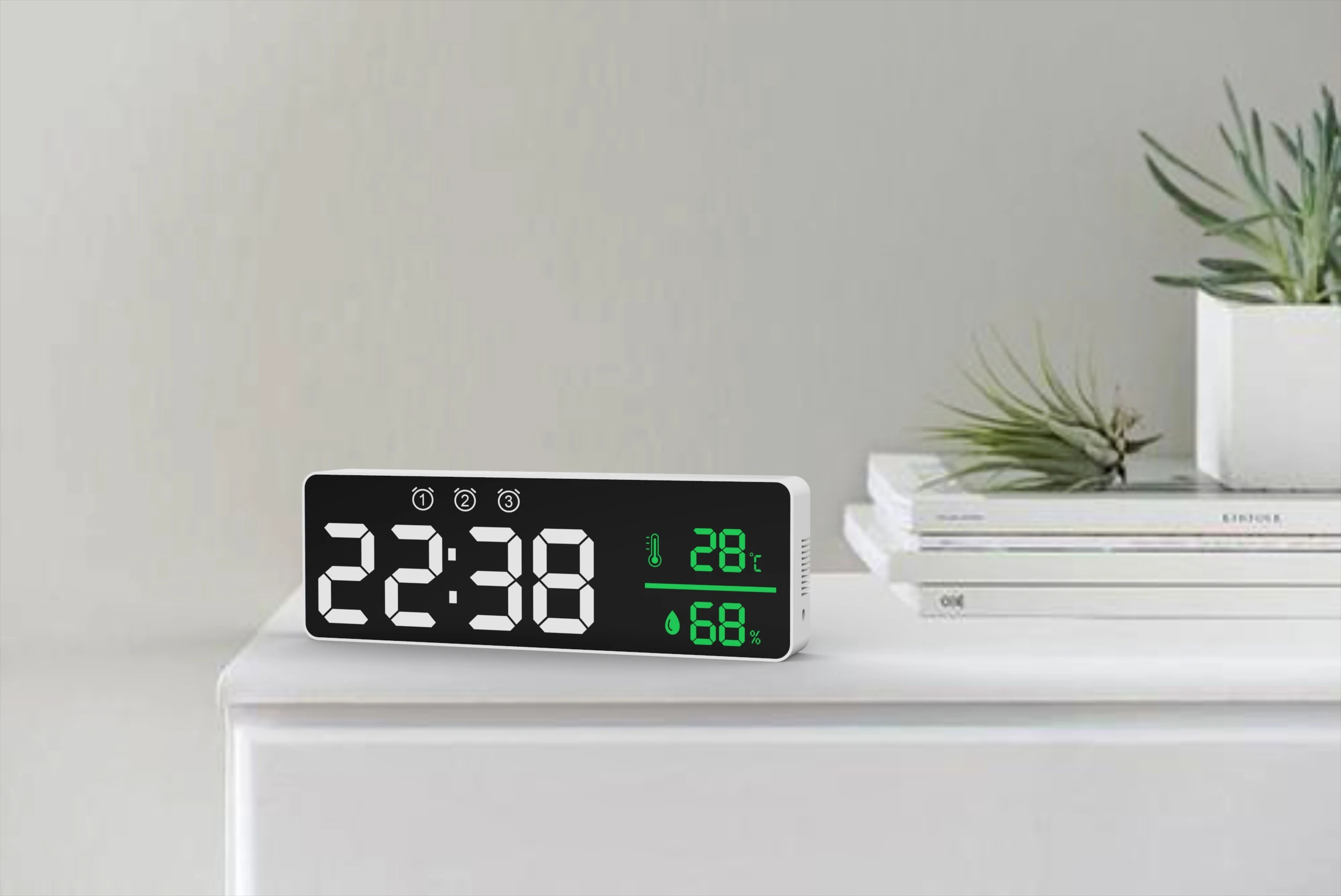 Hygromètre numérique intérieur/extérieur, thermohyromètre pour Test de température et d'humidité domestique, hygrothermographe, hygromètres de bureau