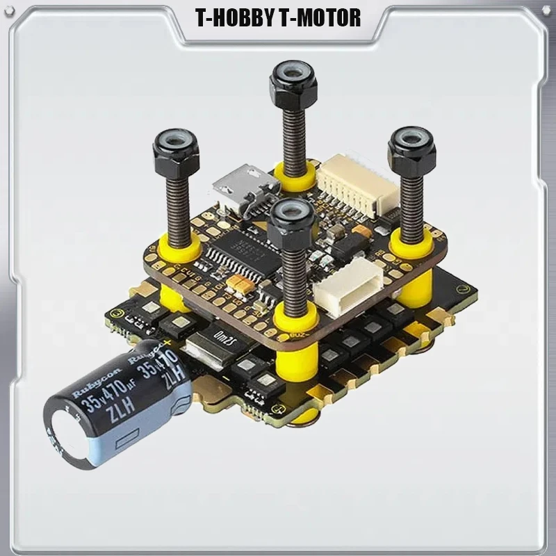T-HOBBY T-Motor MINI F7 Stack OSD BMI270 MINI F7 Flight Controller W/MINI F45A 3-6S BLHeli32 4In1 ESC DShot150/300/600for RC FPV