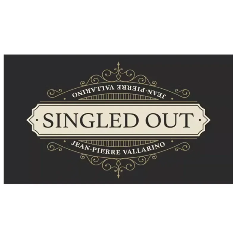 Singled Out (Gimmicks and Online Instruction) by Jean-Pierre Vallarino Card Magic Tricks Mentalism Illusions Close up Magic Fun