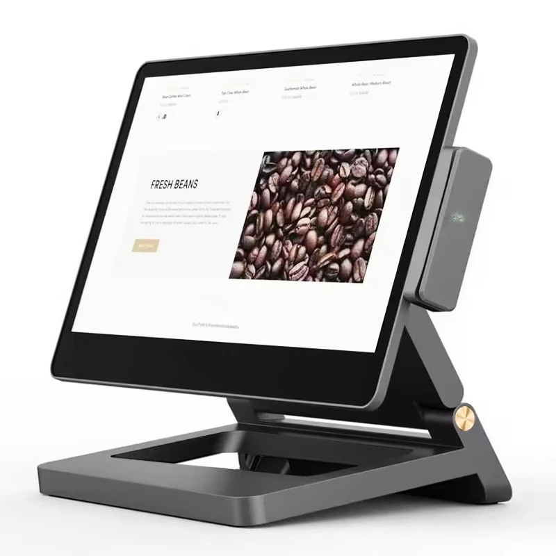 Aluminum Alloy Smart All in One Touch Retail Pos Terminal With Pos Terminal Machine Windows