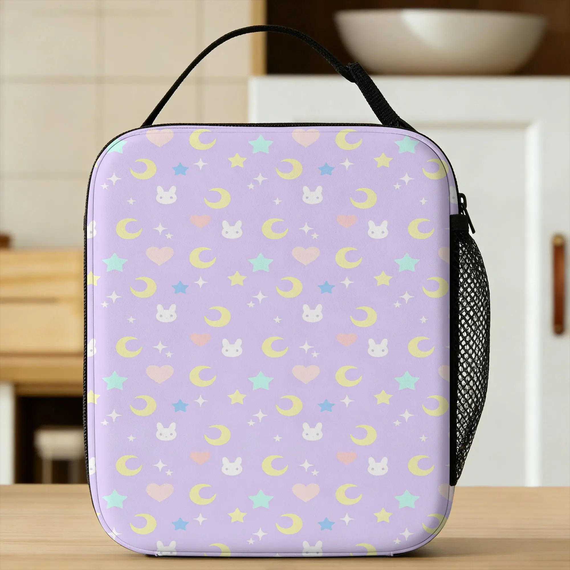Usagi Tsukino Lunch Bag Sailors Moons Convenient Lunch Box Women Picnic Graphic Cooler Bag Aesthetic Waterproof Tote Food Bags
