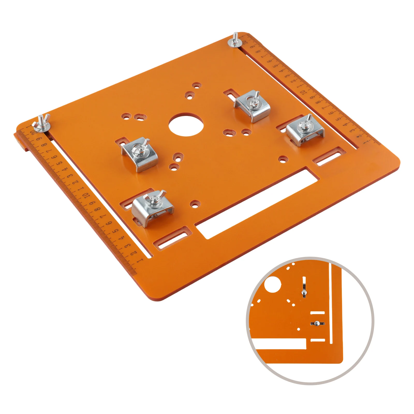 รางปรับได้ Bakelite ออกแบบตามหลักสรีรศาสตร์จับฐานมอเตอร์ช่วงการติดตั้งเนื้อหาแพ็คเกจ Perfect Fit แผ่นหมุน