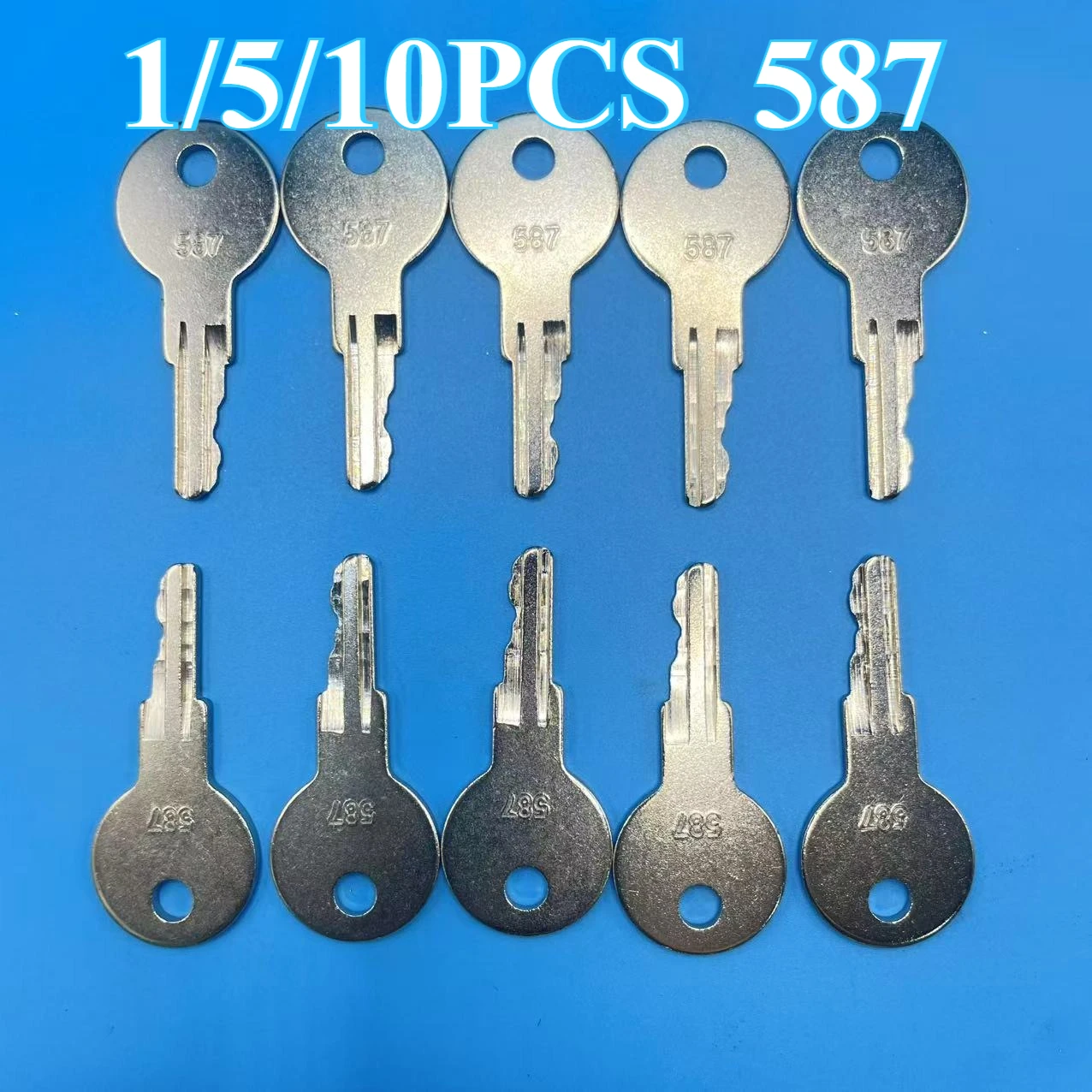 1/5/10 個 587 キー 7012587 ELI80-0106 古いエレベーター用キー 587