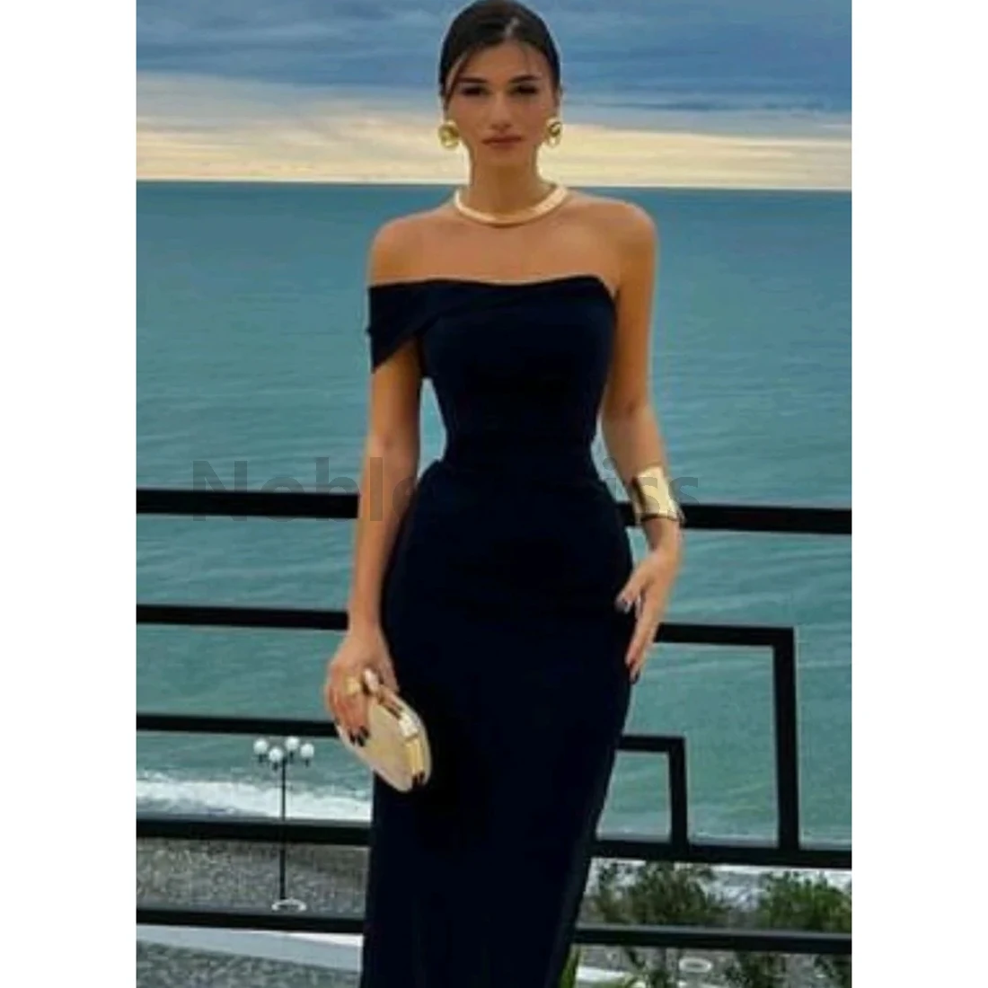 Sweetheart Satin Mermaid Evening Dress Long Prom Gown Customize