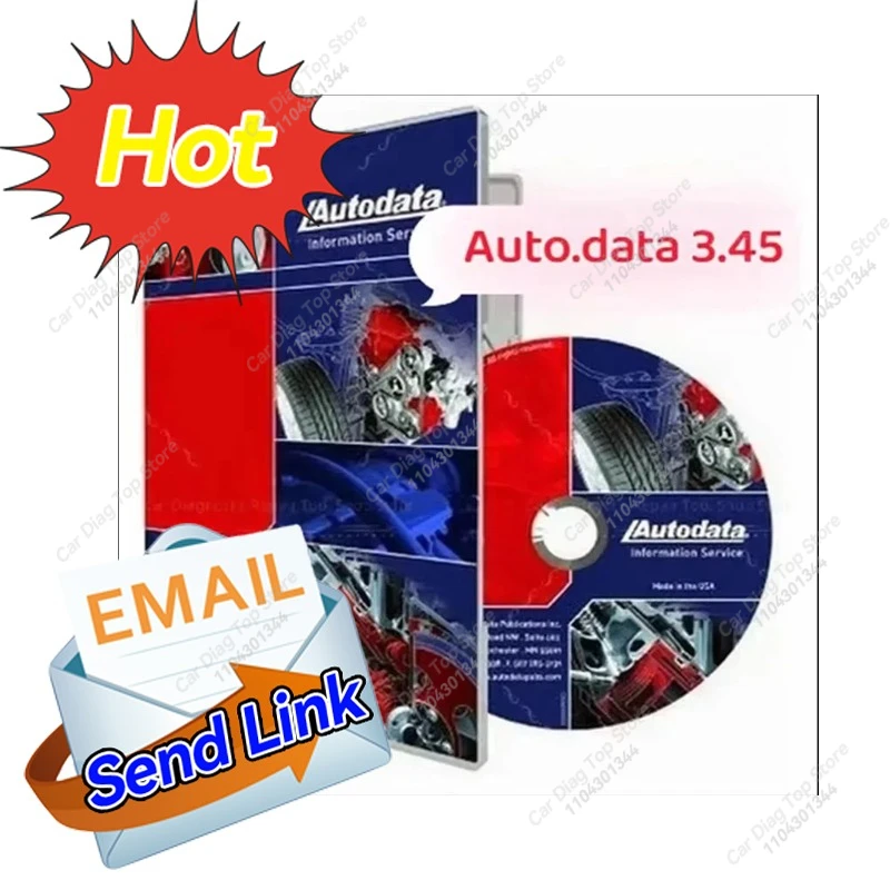 Neueste Autodata-Software, aktualisierte Version für das Autowerkzeug 2014, Auto Data 3.45-Verdrahtungsdiagramme, Dateninstallation von Videonolink-Tools