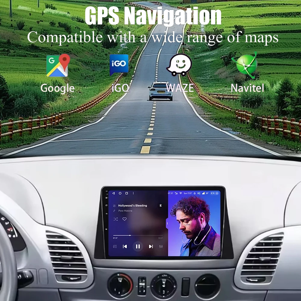 For Benz Sprinter 2000 - 2007 Android 16 Car Radio Navigation Multimedia Stereo Player Carplay&Auto - view 5