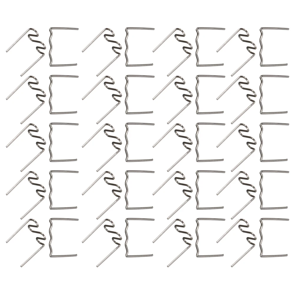 

1000 Pcs Bumper Repair Welding Rods Hot Staple Car Wave Staples Auto Plastic Hole Repair Steel Material Kit Tool