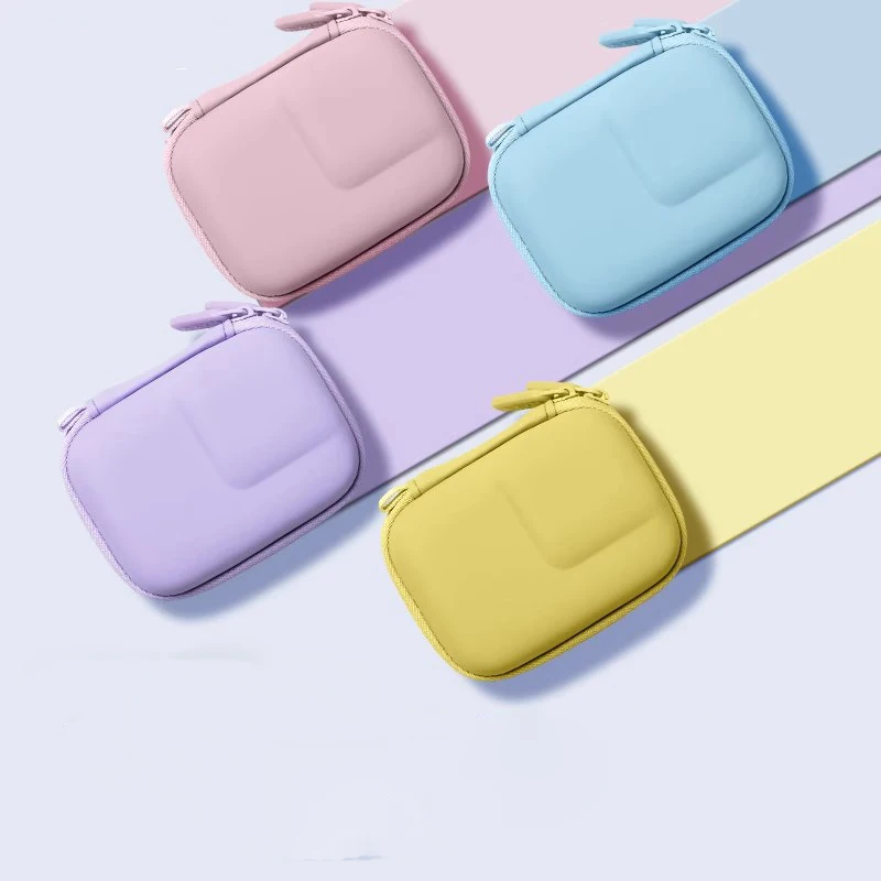 

Portable Camera Mini Bag For DJI Osmo Action 6 PU Carrying Bag Protective Case Storage Case Box Solid Color For Girl