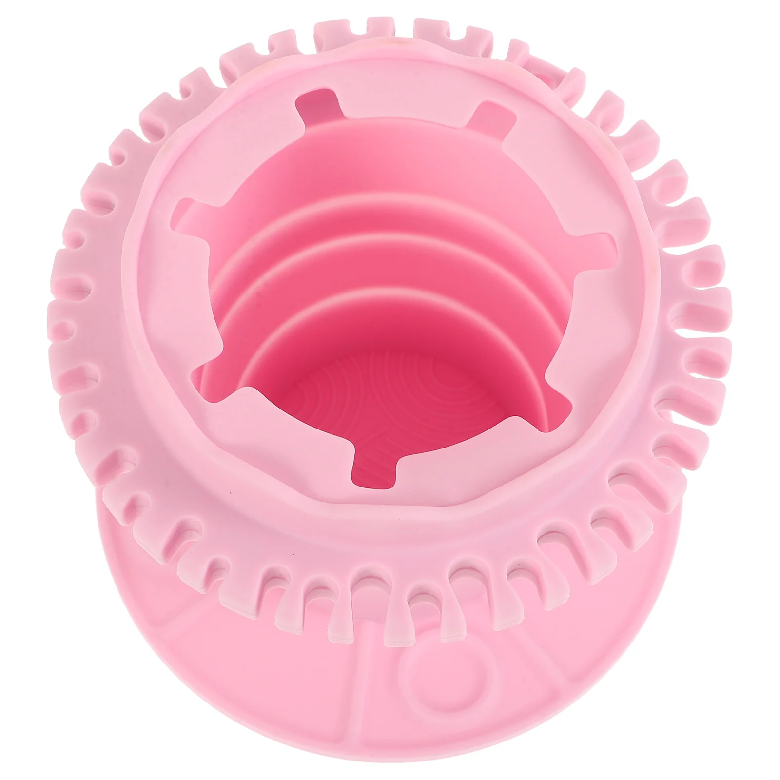 صندوق تنظيف فرشاة المكياج من السيليكون، إسفنجة قابلة للطي، تصميم معلق، حقيبة تنظيف أدوات السفر، ملحقات المكياج #6