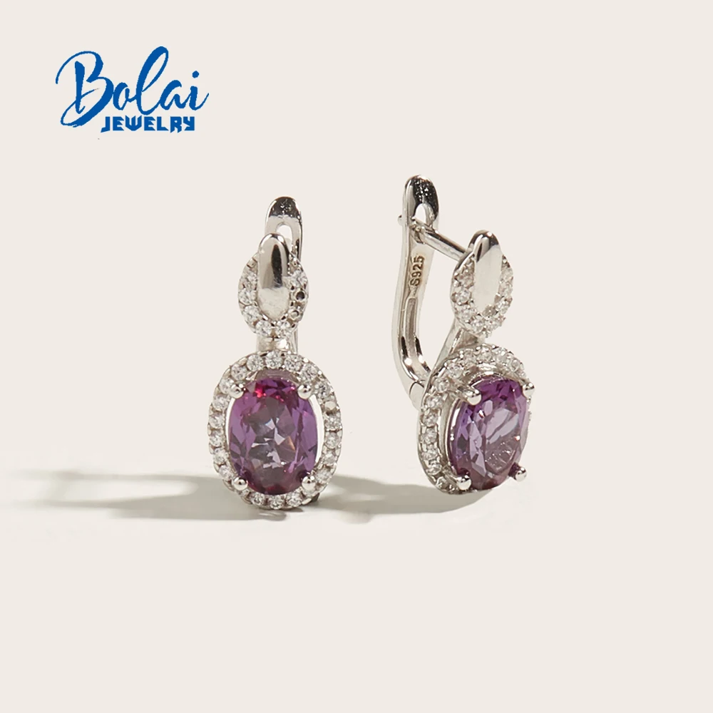 Nano Alexander Color Changing Earrings for Women's 925 Sterling Silver elegant design fine jewelry