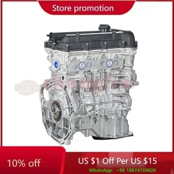 Wholesale Manufacture's Sale New G4FC 1600cc 4-Cylinder 78.7kw Car Electric Engine Assembly Perfect Fit Hyundai Gamma KIA Rio