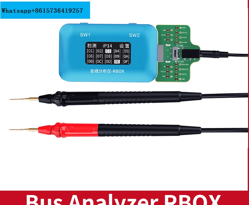 

JC JCID RBOX Bus Analyzer For iPhone Android Quick Positioning Motherboard Signal Partial Faults Detection Repair Tool