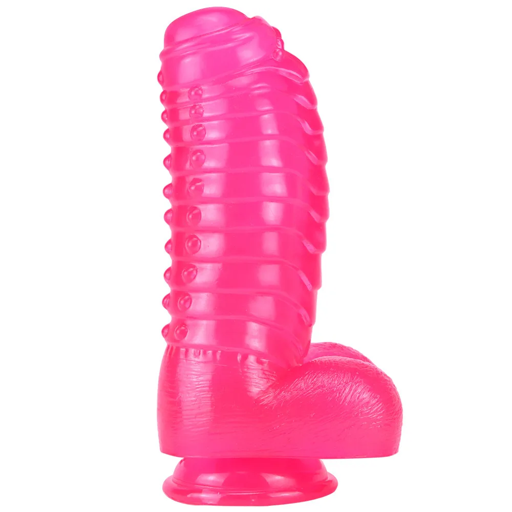 Monster Dildo Thick Anal Plug Penis Oversized Extra Large Huge Giant Anal Expansion Plug Textured Balls Adult Sex Toy For Man