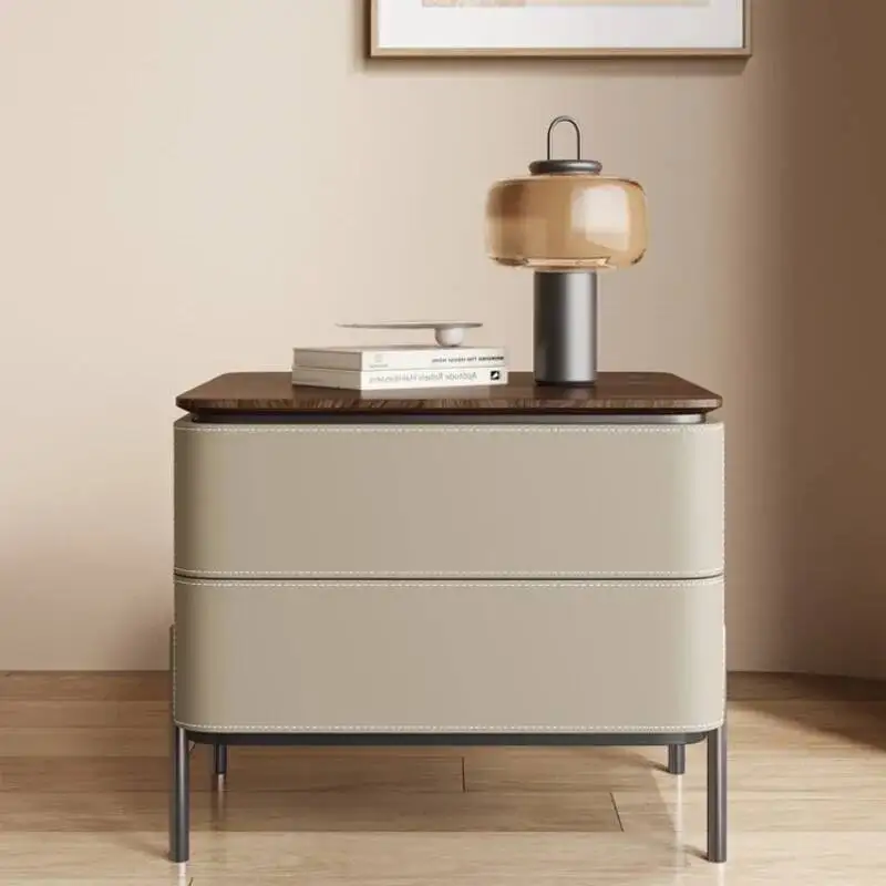

Mesas Desk Cabinet Bed Storage Coffee Design Bedside Living Room Narrow Bookcase Side Cheap Night Nachttisch Nightstands Locker