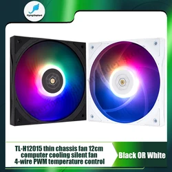 Thermalright Fan 120MM Ultra-Thin 15mm Slim 5V ARGB CPU Cooler Radiator Fan Computer MOD 1900RPM ,TL-H12015