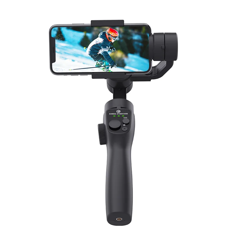 B47C F10 3-Axis Handheld Gimbal Stabilizer APP Face Tracking Selfie Stick For Smartphone Vlog Anti Shake Video Recording Easy In