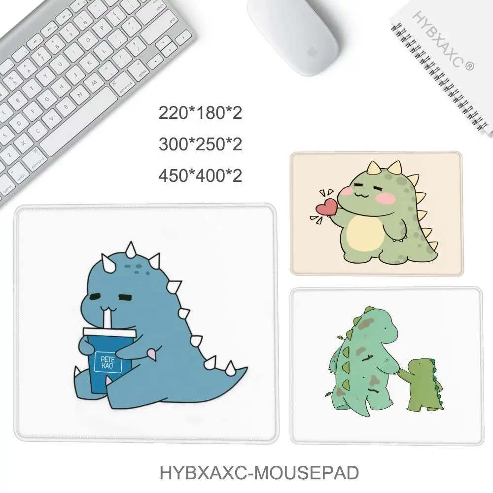 Cute Cartoon Dinosaur Mouse Pad E-sports Players Mause Pads Game Accessories Game Keyboard Pad Gamer Desktop Mat Deskmat Keyboar