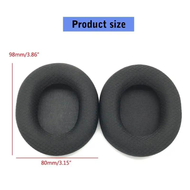 652F Gaming Ear Cushions استبدال أذن الأذن لـ Arctis 1 3 5 7 9 ألعاب سماعات الألعاب