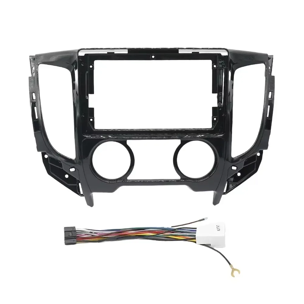 9 Inch Car Frame Fascia Adapter For Mitsubishi Triton L200 2015-2019 Android Radio Audio Dash Fitting Panel Kit