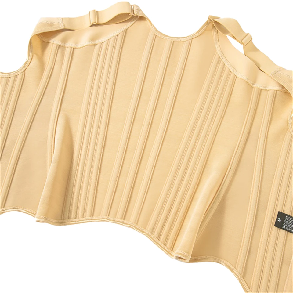Becirzet Damen-Gürtel Taillentrainer Körperformer Bauchkontrolle Ärmelloses Tanktop Shapewear Damen-Modelliergurt Unterwäsche – Detail 25