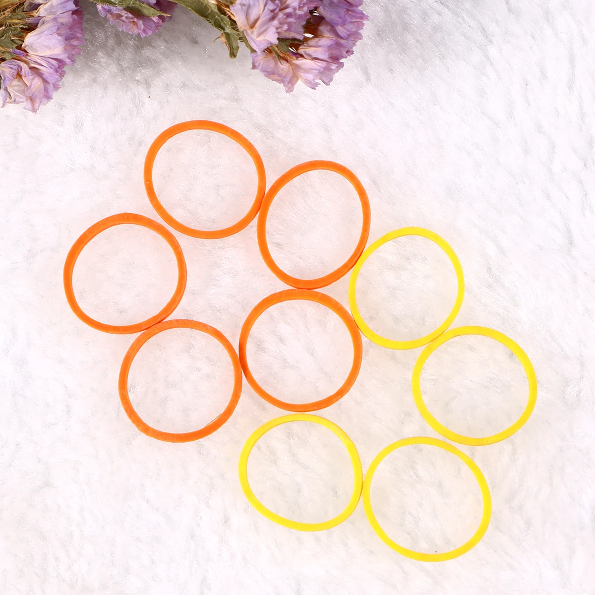 

170Pcs Pet Hair Bands Mixed Colors Elastic Rubber Bands Dog Hair Accessories Grooming Braids Bows Pet Rubber Band