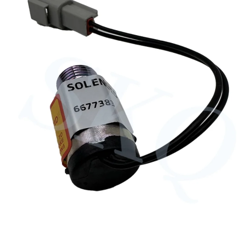 

For Bobcat loader 751 763 773 863 flameout solenoid valve 6677383 oil cut-off flameout switch excavator accessories